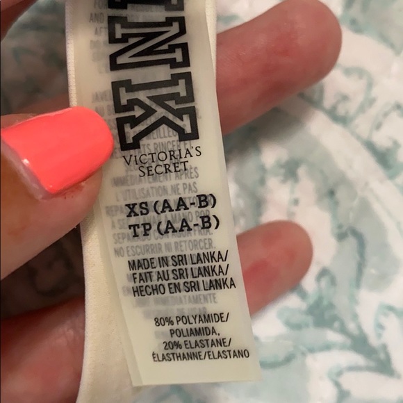 Victoria’s Secret PINK Push Up Triangle Bikini Top - Picture 2 of 2